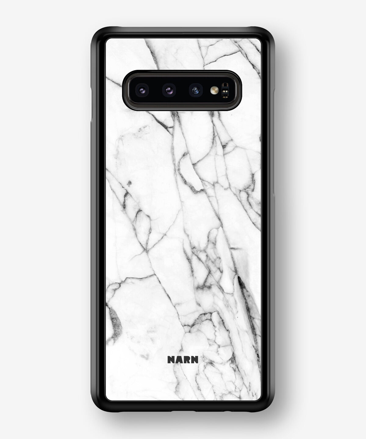 Samsung Galaxy S10 Plus Hard Case – Milky Marble - View 1