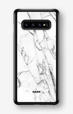 Samsung Galaxy S10 Plus Hard Case – Milky Marble - View 1
