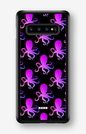 Samsung Galaxy S10 Plus Hard Case – Octopus Pattern - View 1
