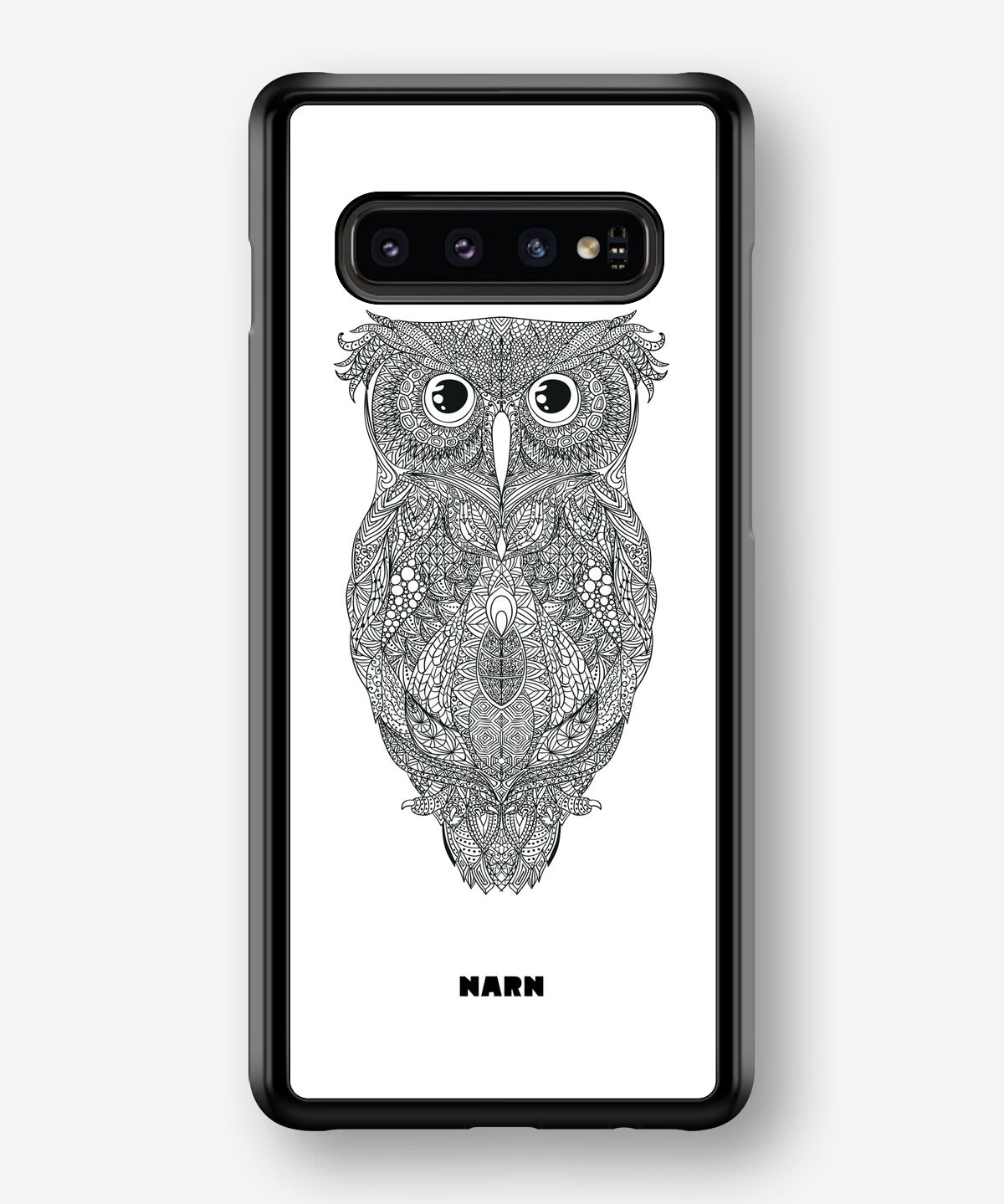 Samsung Galaxy S10 Plus Hard Case – Owl - View 1