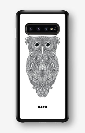 Samsung Galaxy S10 Plus Hard Case – Owl - View 1