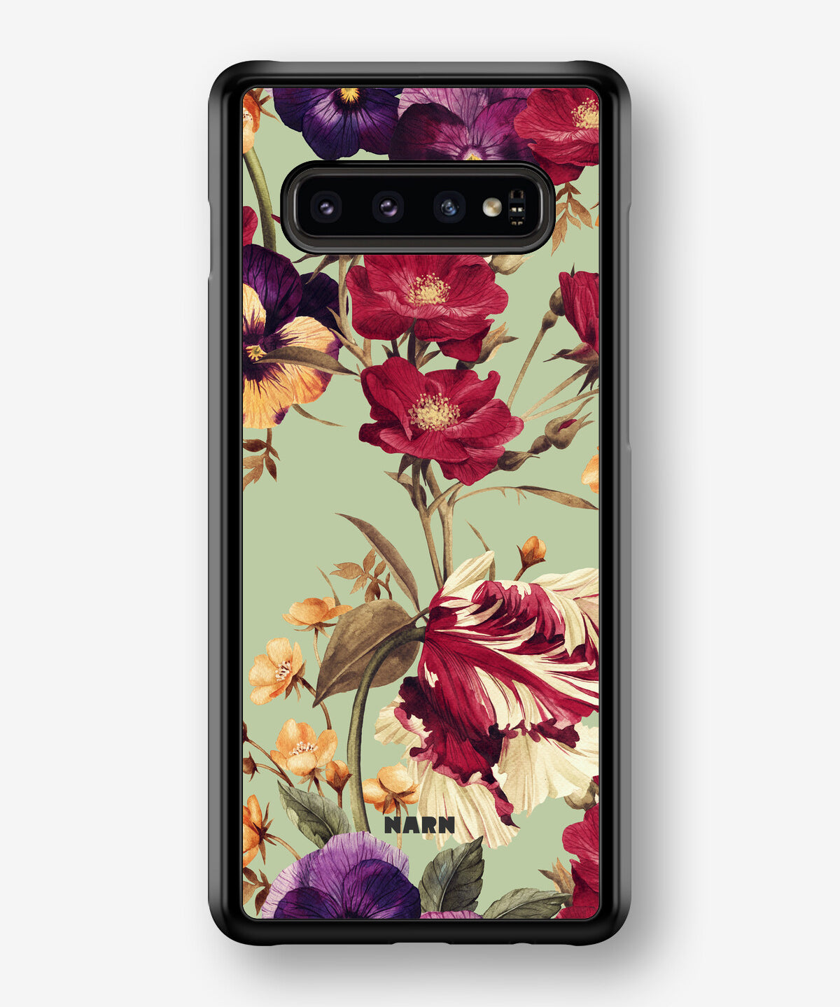 Samsung Galaxy S10 Plus Hard Case – Pansy Pansy - View 1