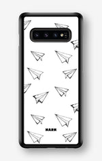 Samsung Galaxy S10 Plus Hard Case – Paper Planes - View 1