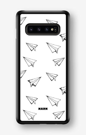 Samsung Galaxy S10 Plus Hard Case – Paper Planes - View 1