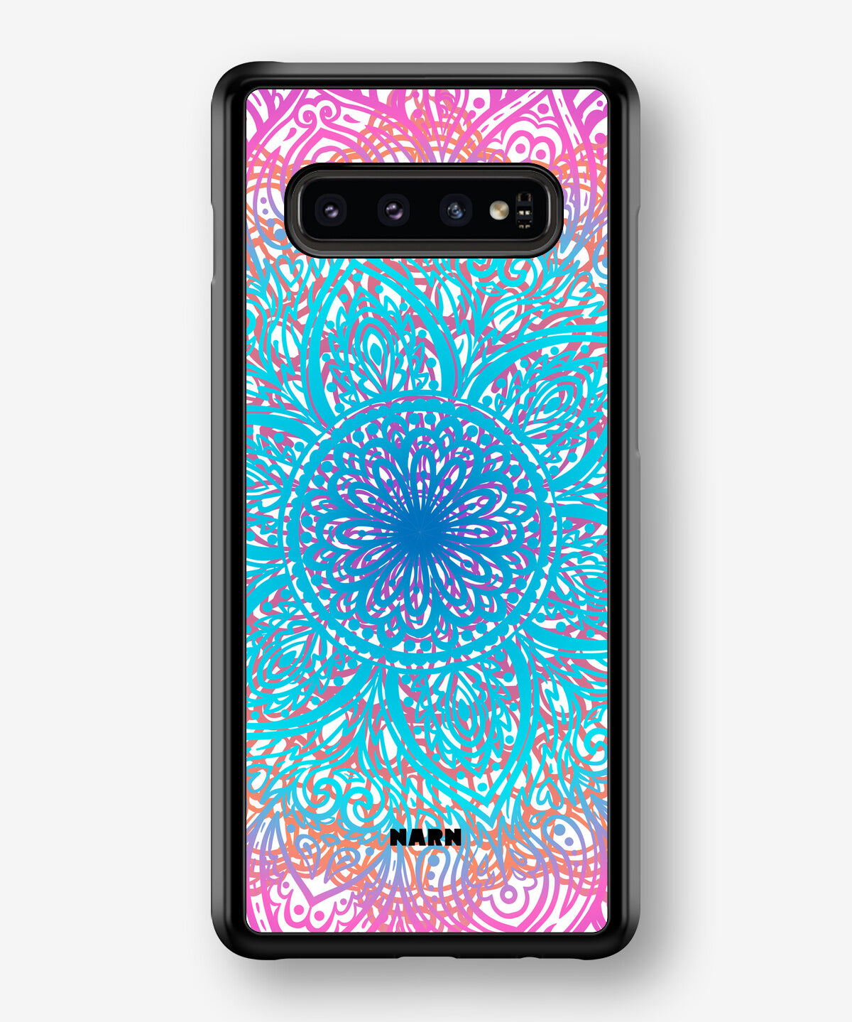 Samsung Galaxy S10 Plus Hard Case – Pastel Mandala - View 1