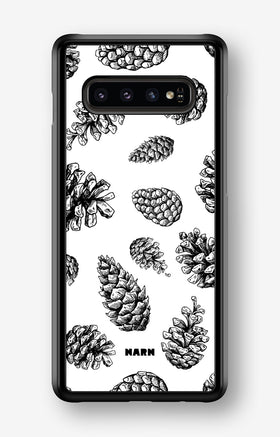Samsung Galaxy S10 Plus Hard Case – Pine Cones - View 1