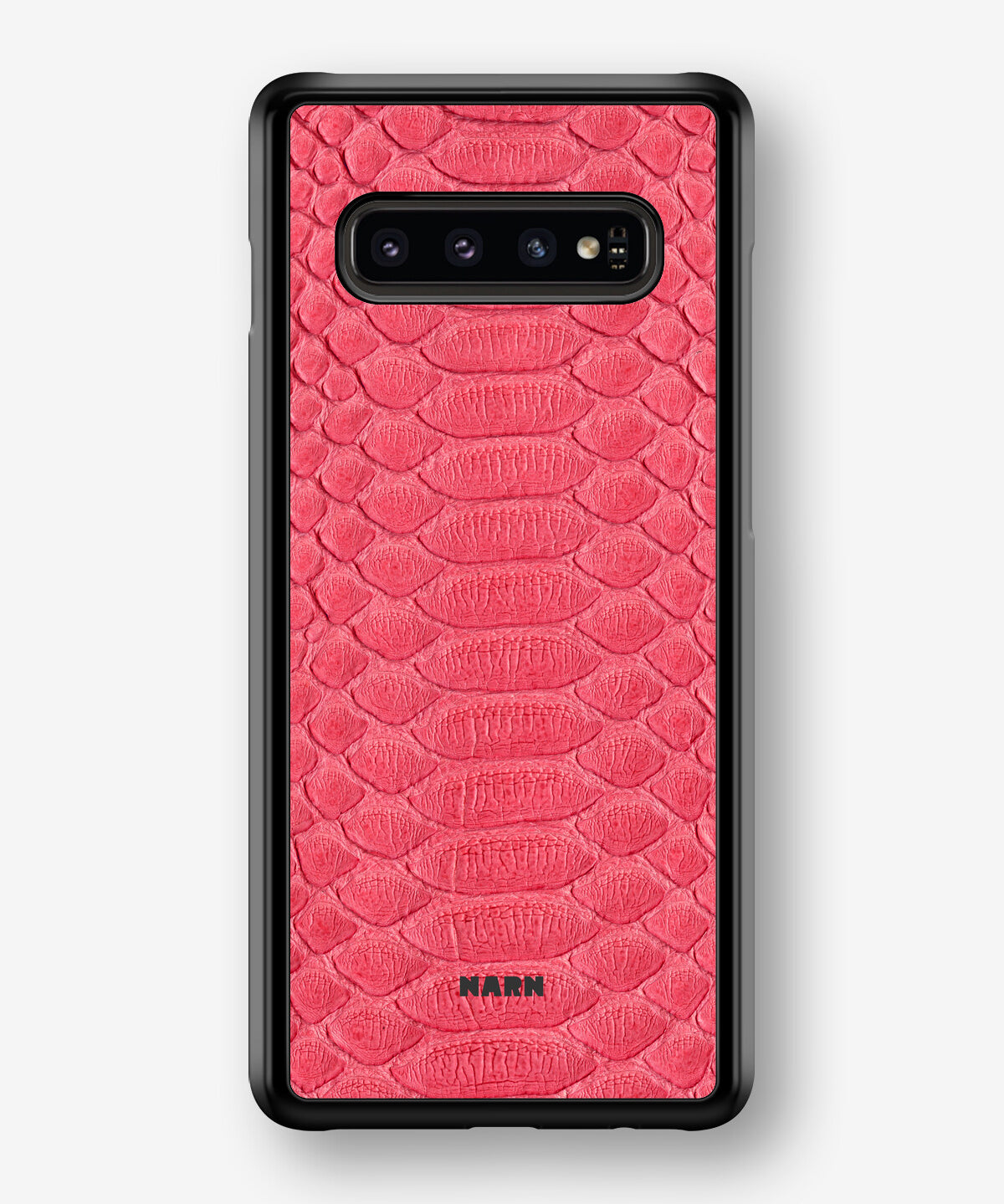 Samsung Galaxy S10 Plus Hard Case – Pink Snake - View 1
