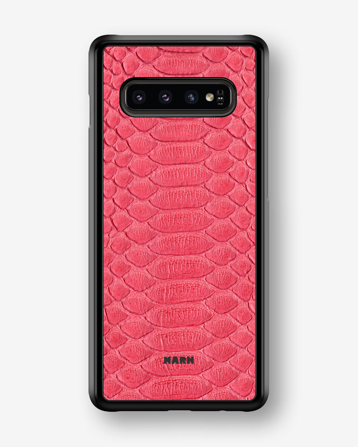 Samsung Galaxy S10 Plus Hard Case – Pink Snake - View 1