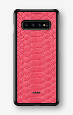 Samsung Galaxy S10 Plus Hard Case – Pink Snake - View 1