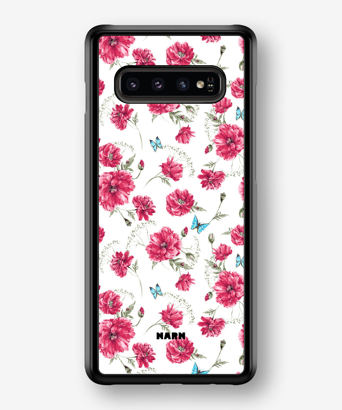 Samsung Galaxy S10 Plus Hard Case – Poppies in Bloom - View 1