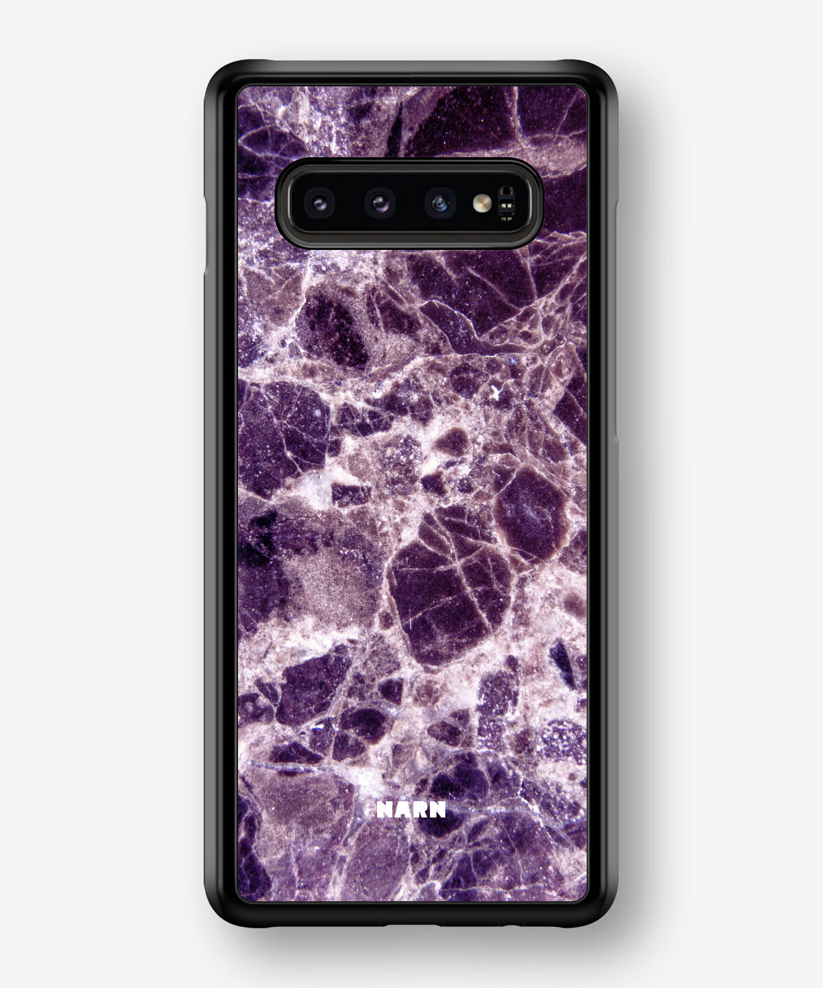 Samsung Galaxy S10 Plus Hard Case – Purple Marble - View 1