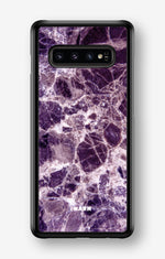 Samsung Galaxy S10 Plus Hard Case – Purple Marble - View 1