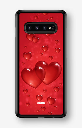 Samsung Galaxy S10 Plus Hard Case – Red Romance - View 1