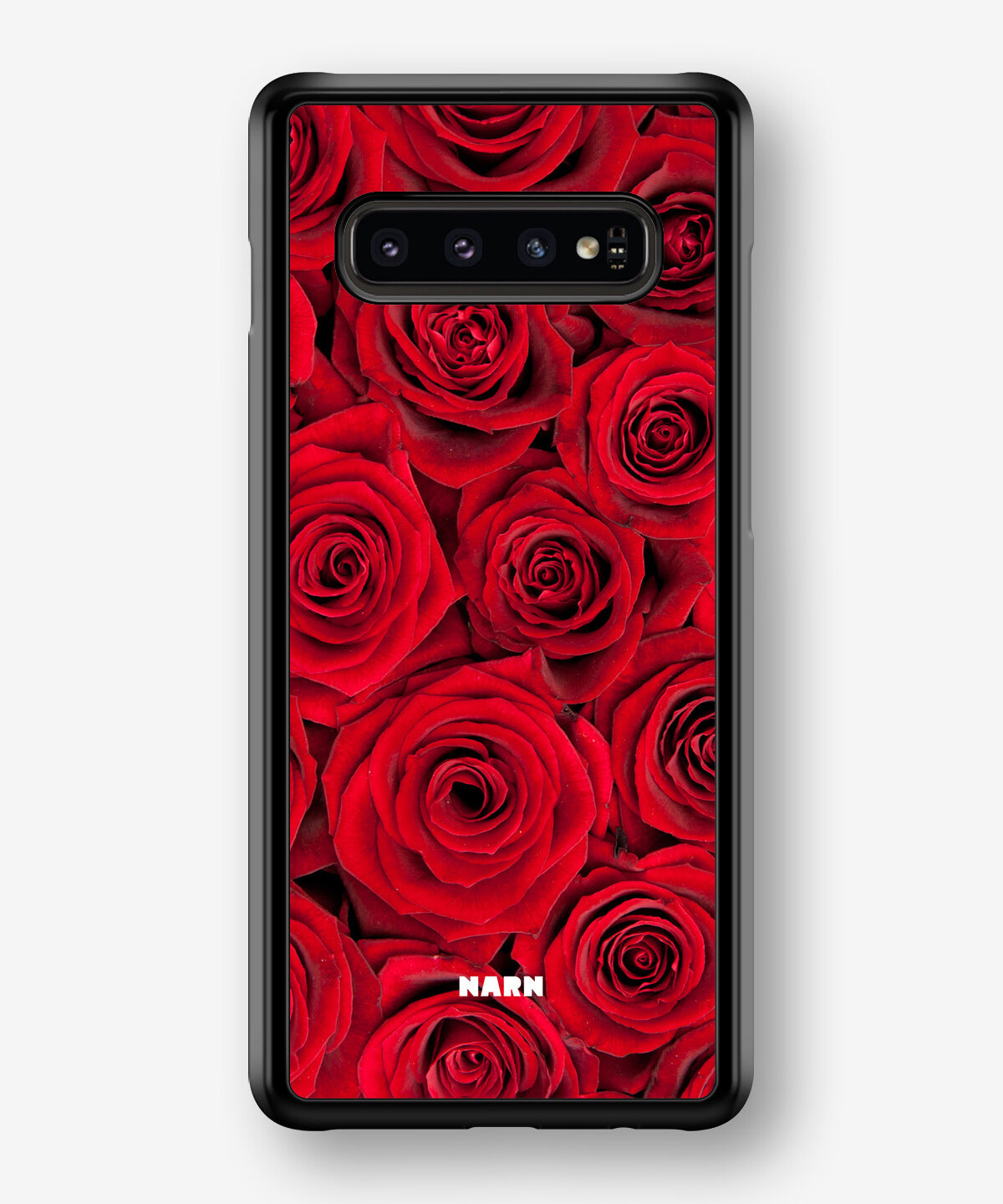 Samsung Galaxy S10 Plus Hard Case – Red Roses - View 1