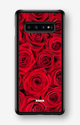 Samsung Galaxy S10 Plus Hard Case – Red Roses - View 1