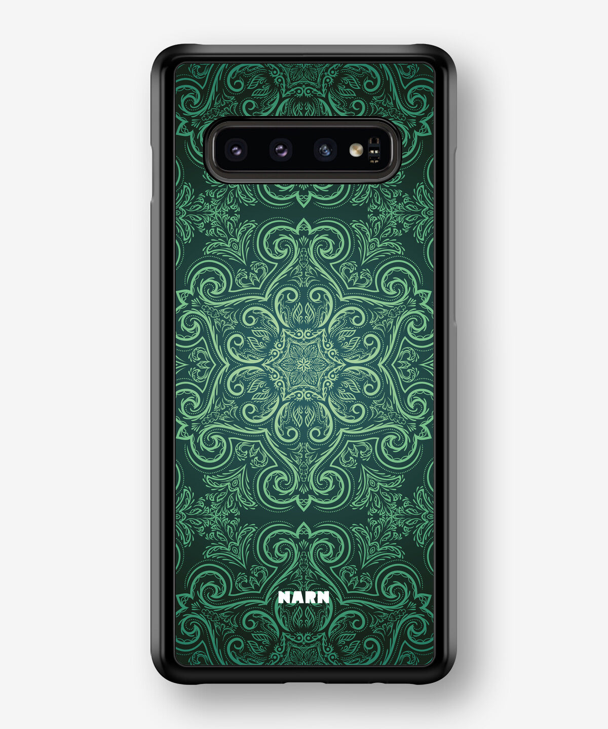 Samsung Galaxy S10 Plus Hard Case – Retro Forest - View 1