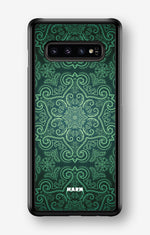 Samsung Galaxy S10 Plus Hard Case – Retro Forest - View 1