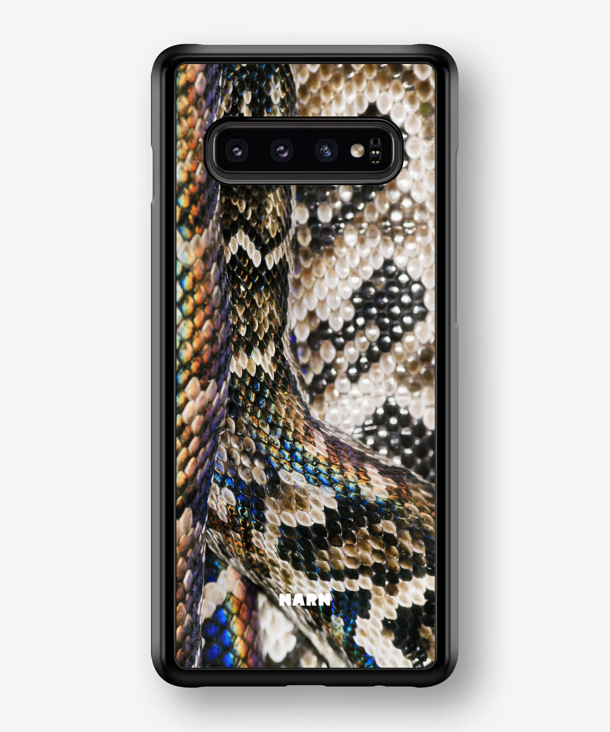 Samsung Galaxy S10 Plus Hard Case – Shining Snakeskin - View 1