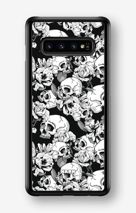 Samsung Galaxy S10 Plus Hard Case – Skull Garden - View 1