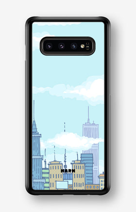 Samsung Galaxy S10 Plus Hard Case – Skyline - View 1