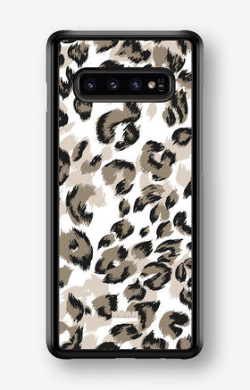 Samsung Galaxy S10 Plus Hard Case – Snow Leopard - View 1
