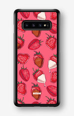 Samsung Galaxy S10 Plus Hard Case – Strawberry Chocolate - View 1