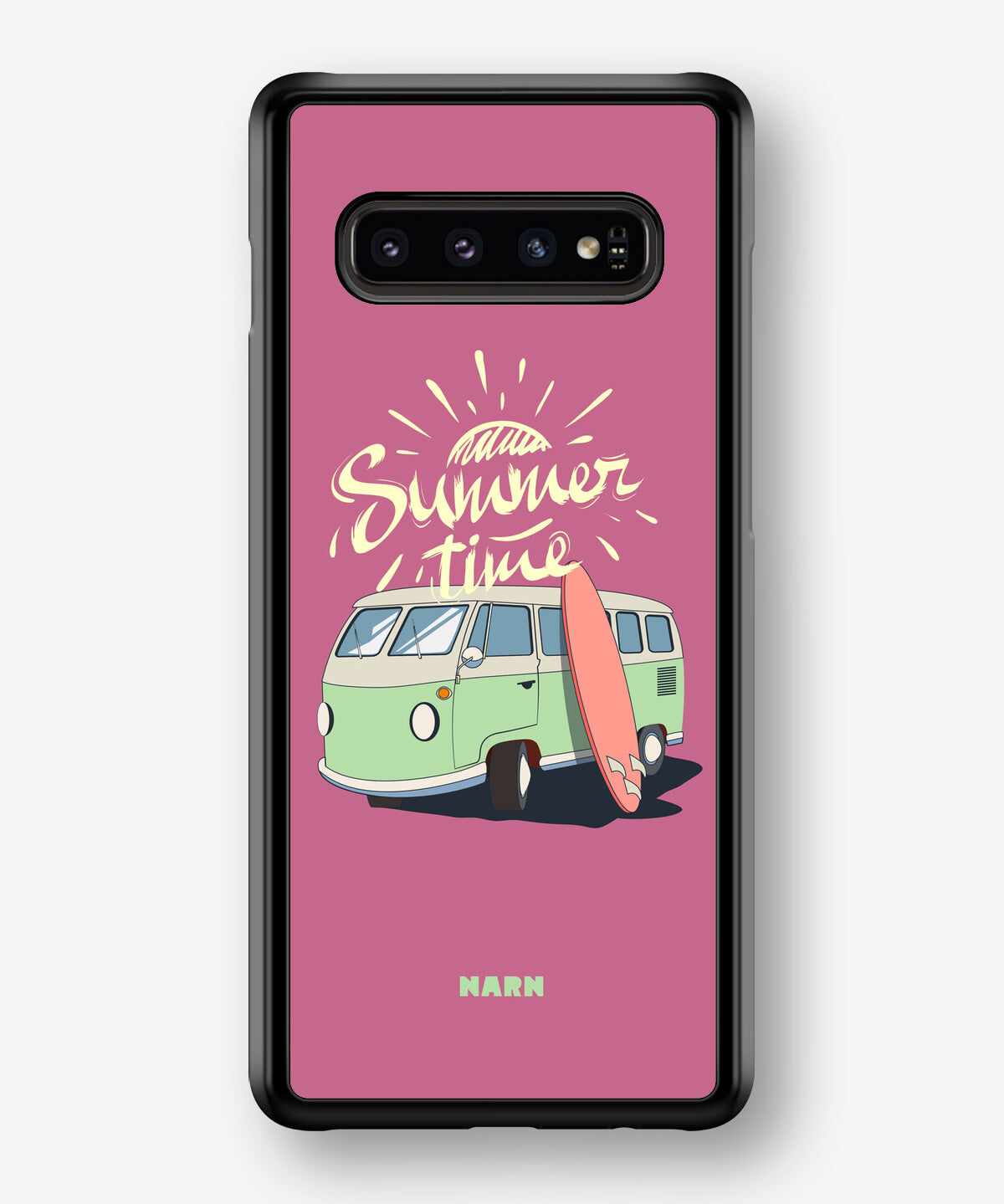 Samsung Galaxy S10 Plus Hard Case – Summer Van - View 1