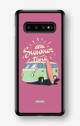 Samsung Galaxy S10 Plus Hard Case – Summer Van - View 1