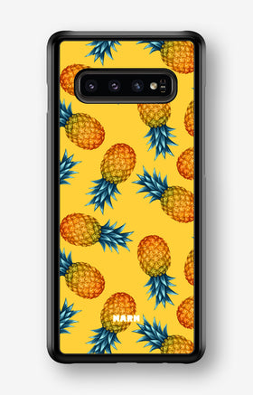 Samsung Galaxy S10 Plus Hard Case – Sunny Pineapple - View 1