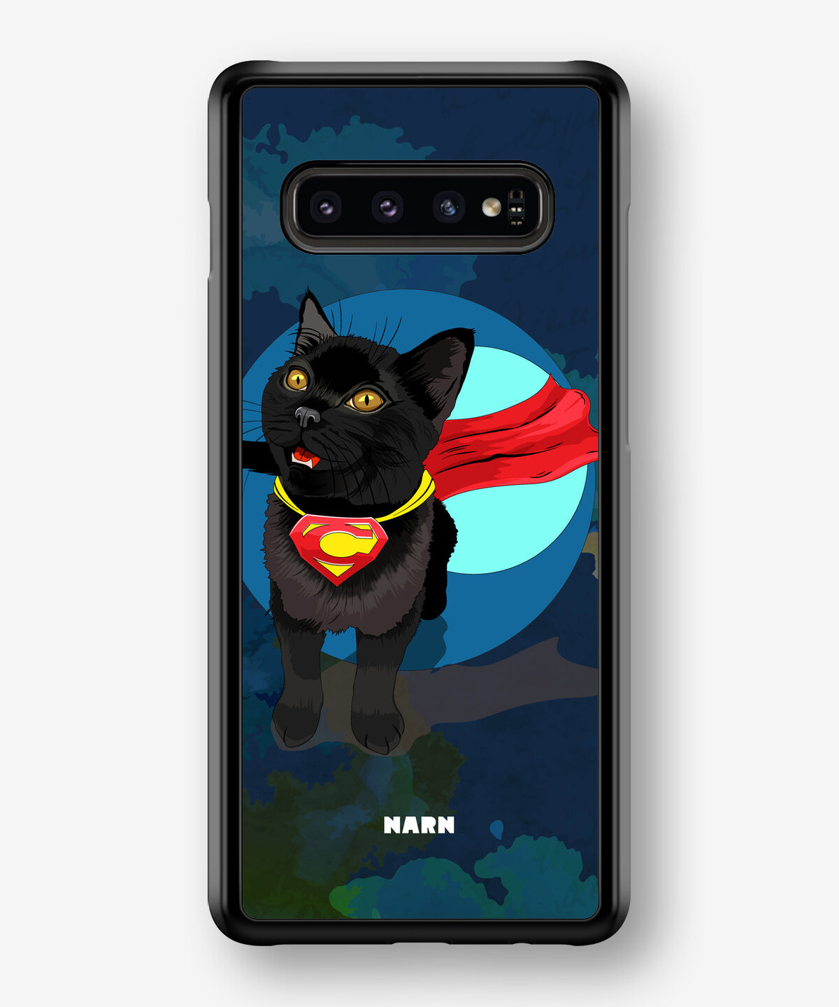 Samsung Galaxy S10 Plus Hard Case – Super Cat - View 1