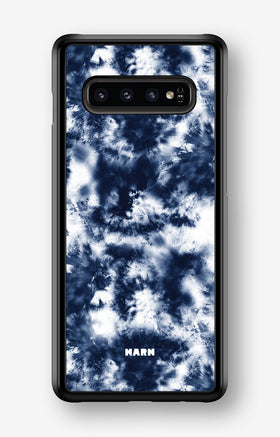 Samsung Galaxy S10 Plus Hard Case – Tie Dye Blue - View 1
