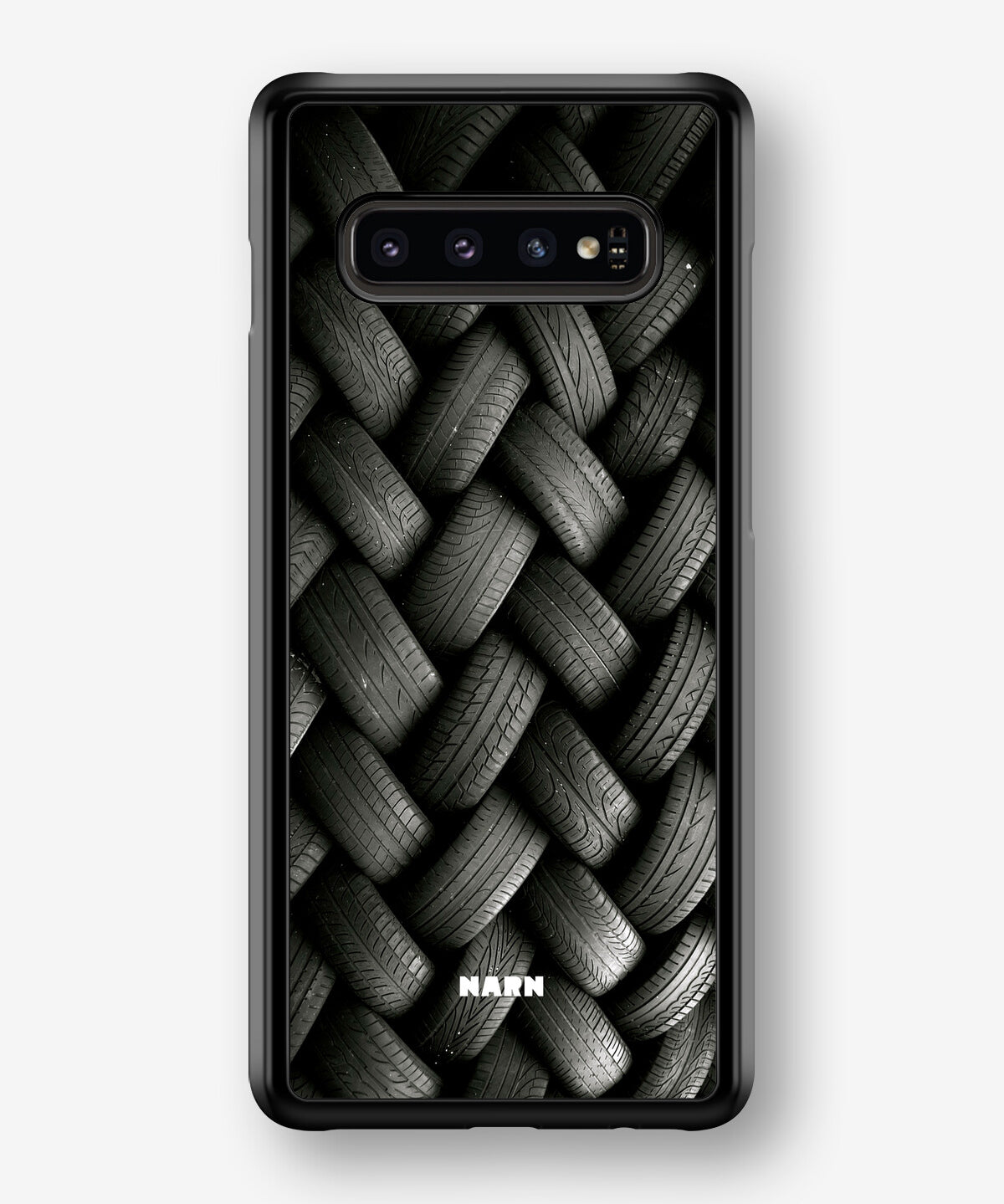 Samsung Galaxy S10 Plus Hard Case – Tires Wall - View 1