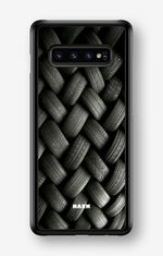 Samsung Galaxy S10 Plus Hard Case – Tires Wall - View 1