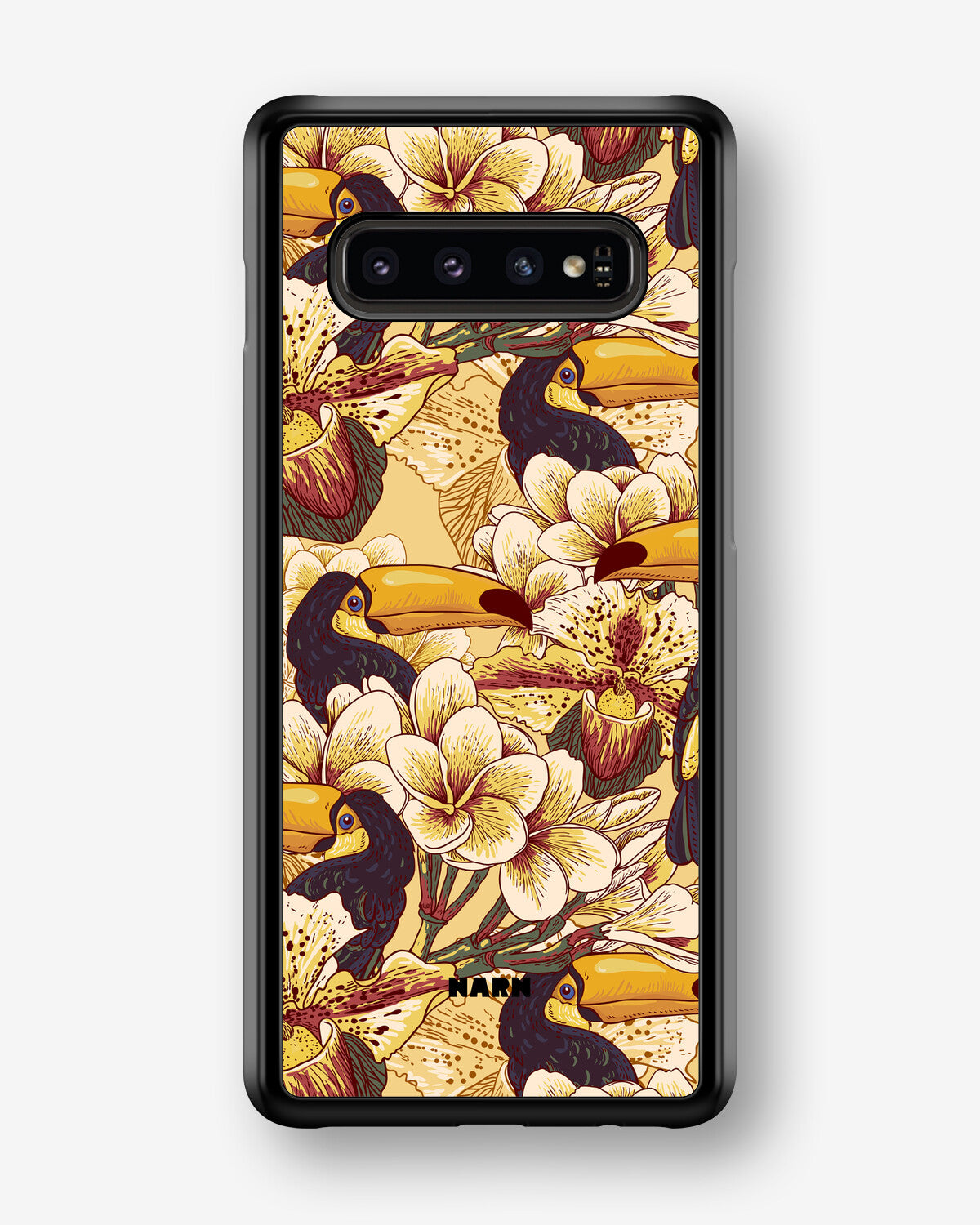 Samsung Galaxy S10 Plus Hard Case – Toucans - View 1