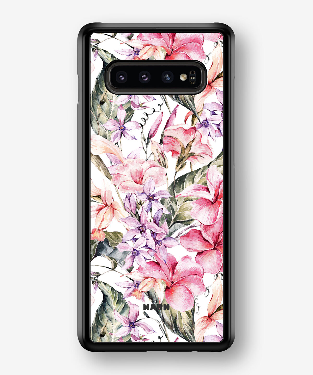 Samsung Galaxy S10 Plus Hard Case – Watercolor Flowers - View 1