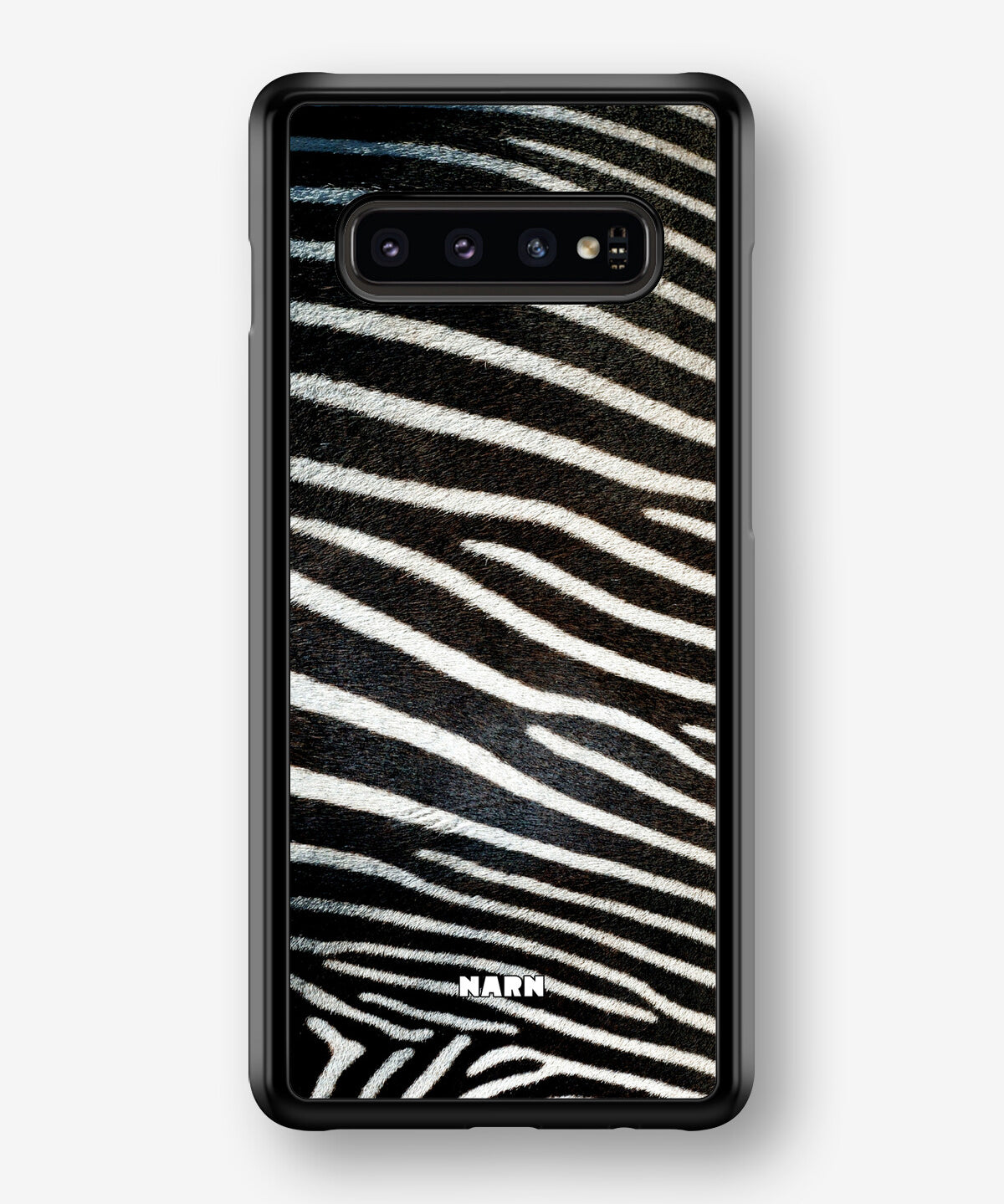 Samsung Galaxy S10 Plus Hard Case – Zebra Stripe - View 1