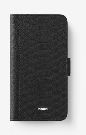 Samsung Galaxy S10 Plus Wallet Case - Black Snake - View 1