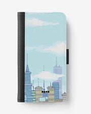 Samsung Galaxy S10 Plus Wallet Case - Skyline - View 1