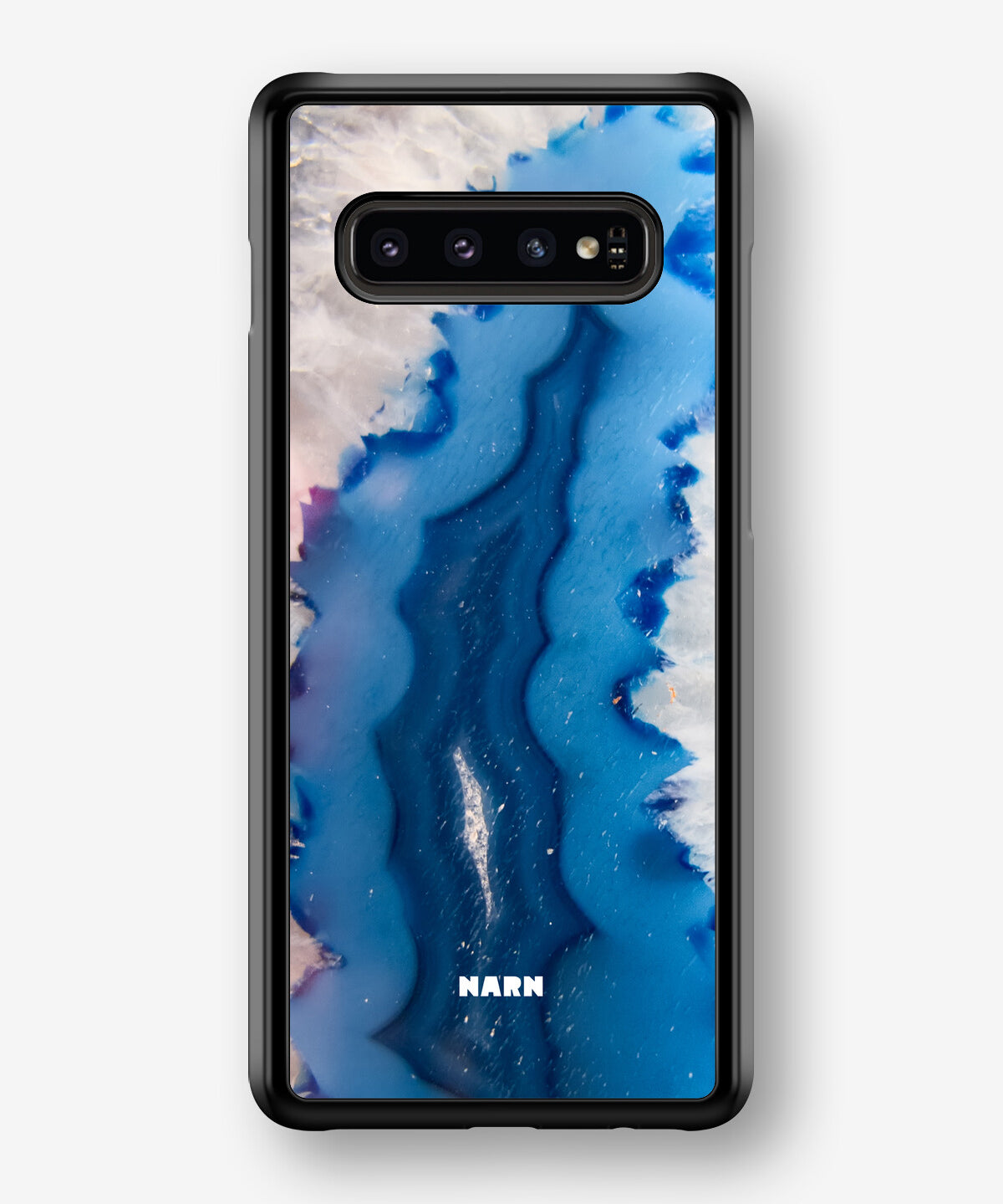 Samsung Galaxy S10 Hard Case – Blue Agate - View 1