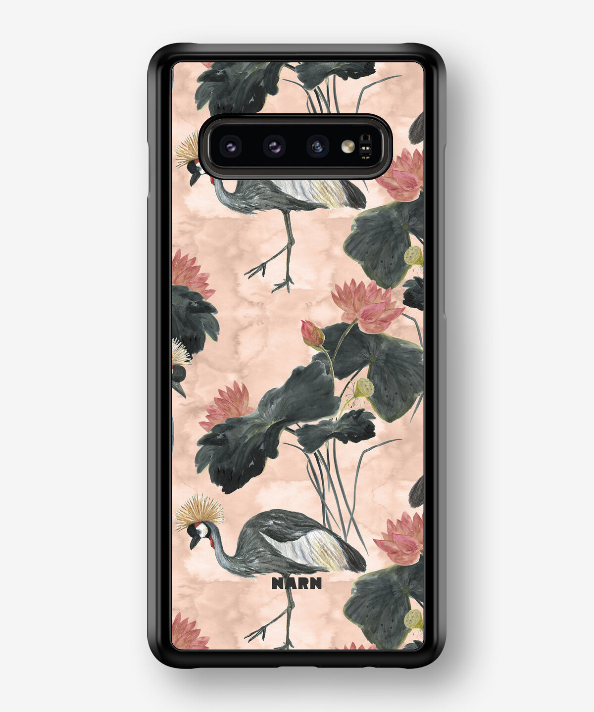 Samsung Galaxy S10 Hard Case – Crowned Bird - View 1