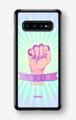 Samsung Galaxy S10 Hard Case – Fight Like A Girl - View 1