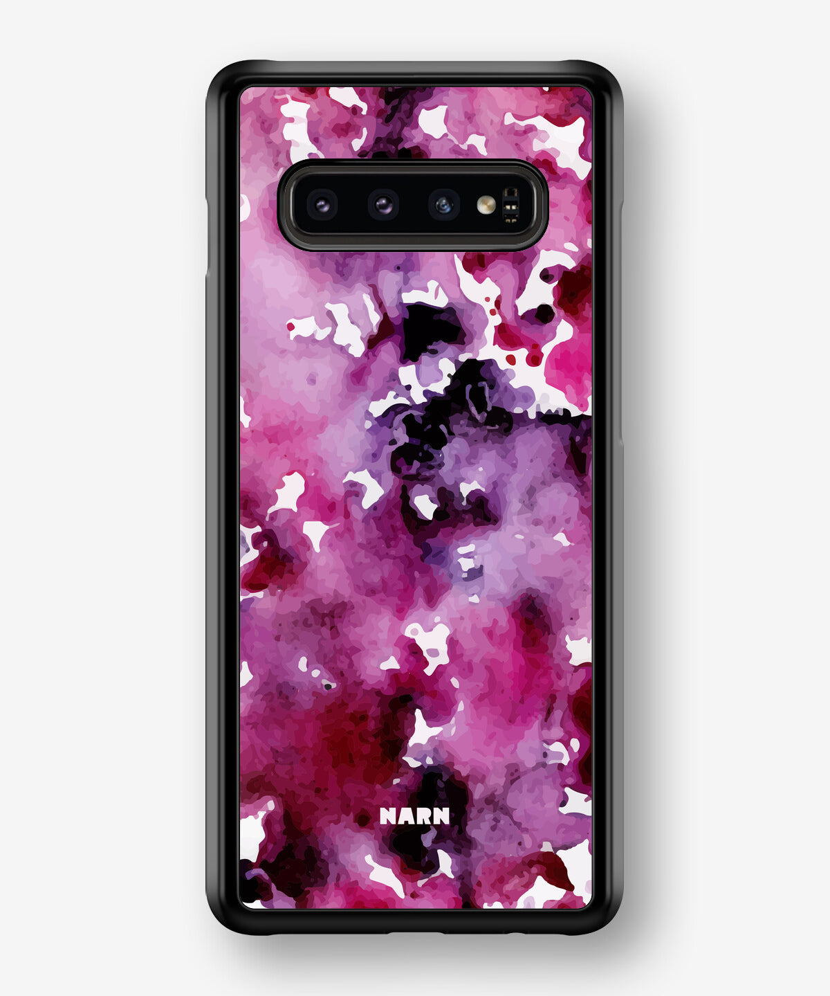 Samsung Galaxy S10 Hard Case – Floral Splash - View 1