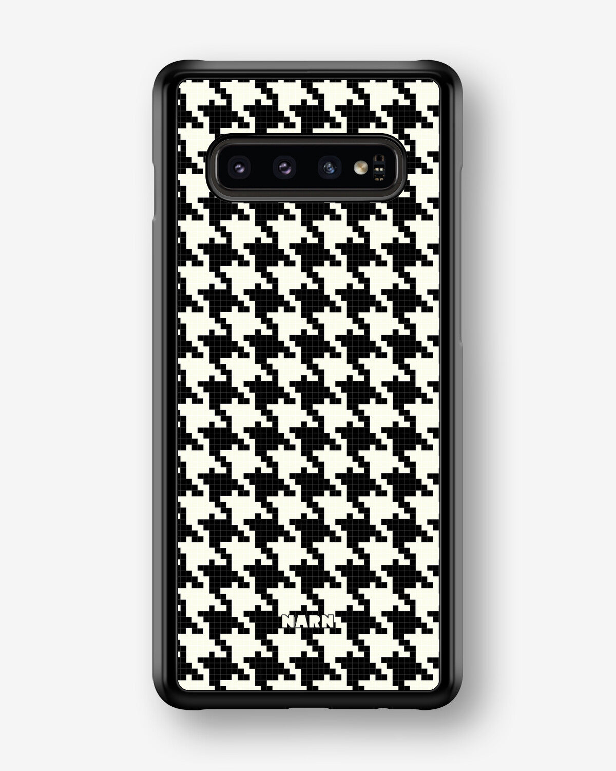 Samsung Galaxy S10 Hard Case – Houndstooth - View 1