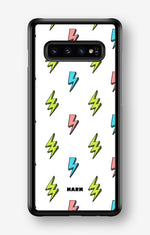 Samsung Galaxy S10 Hard Case – Lightning Bolts - View 1