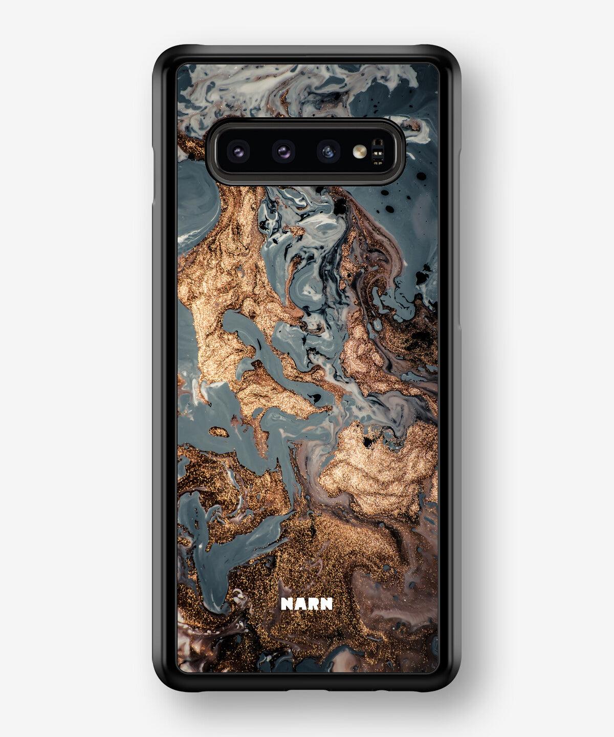 Samsung Galaxy S10 Hard Case – Molten Gold - View 1