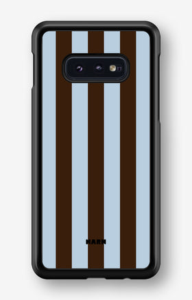 Samsung Galaxy S10e Hard Case – Bistro Stripes - View 1