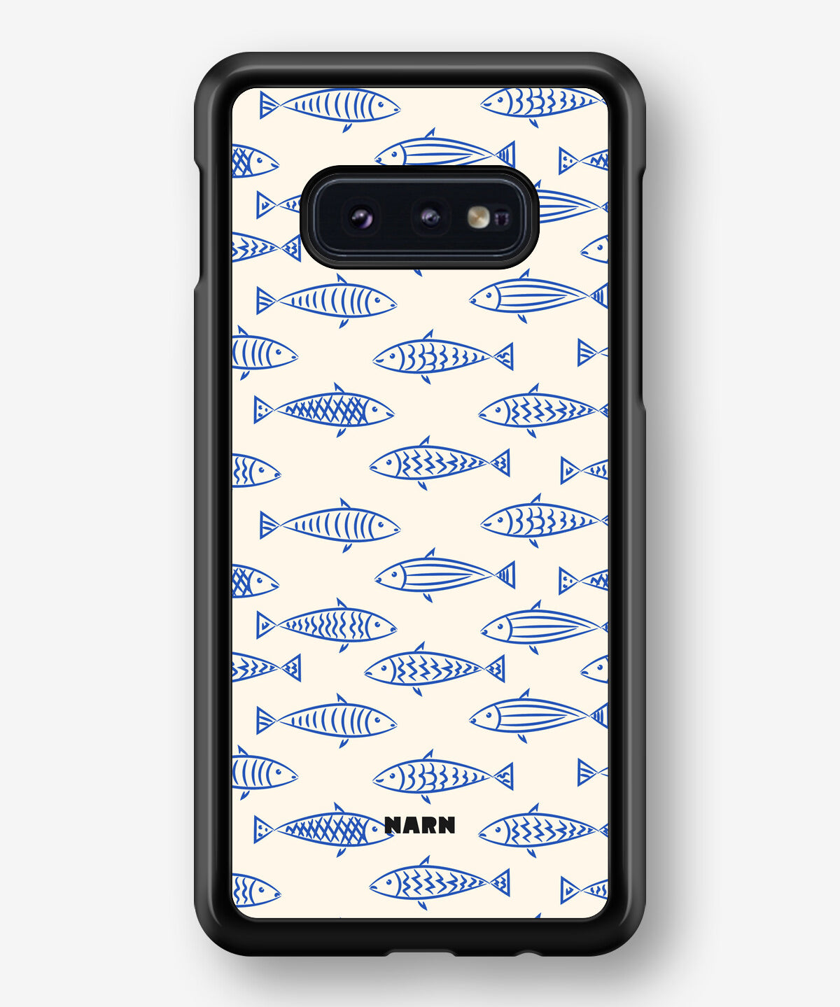 Samsung Galaxy S10e Hard Case – Blue Catch - View 1