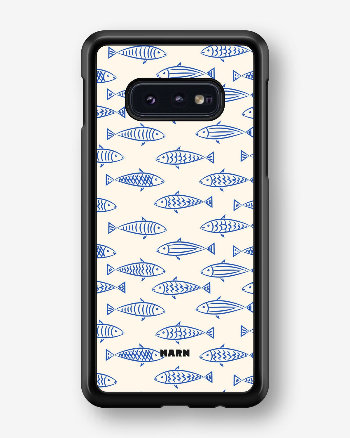 Samsung Galaxy S10e Hard Case – Blue Catch - View 1