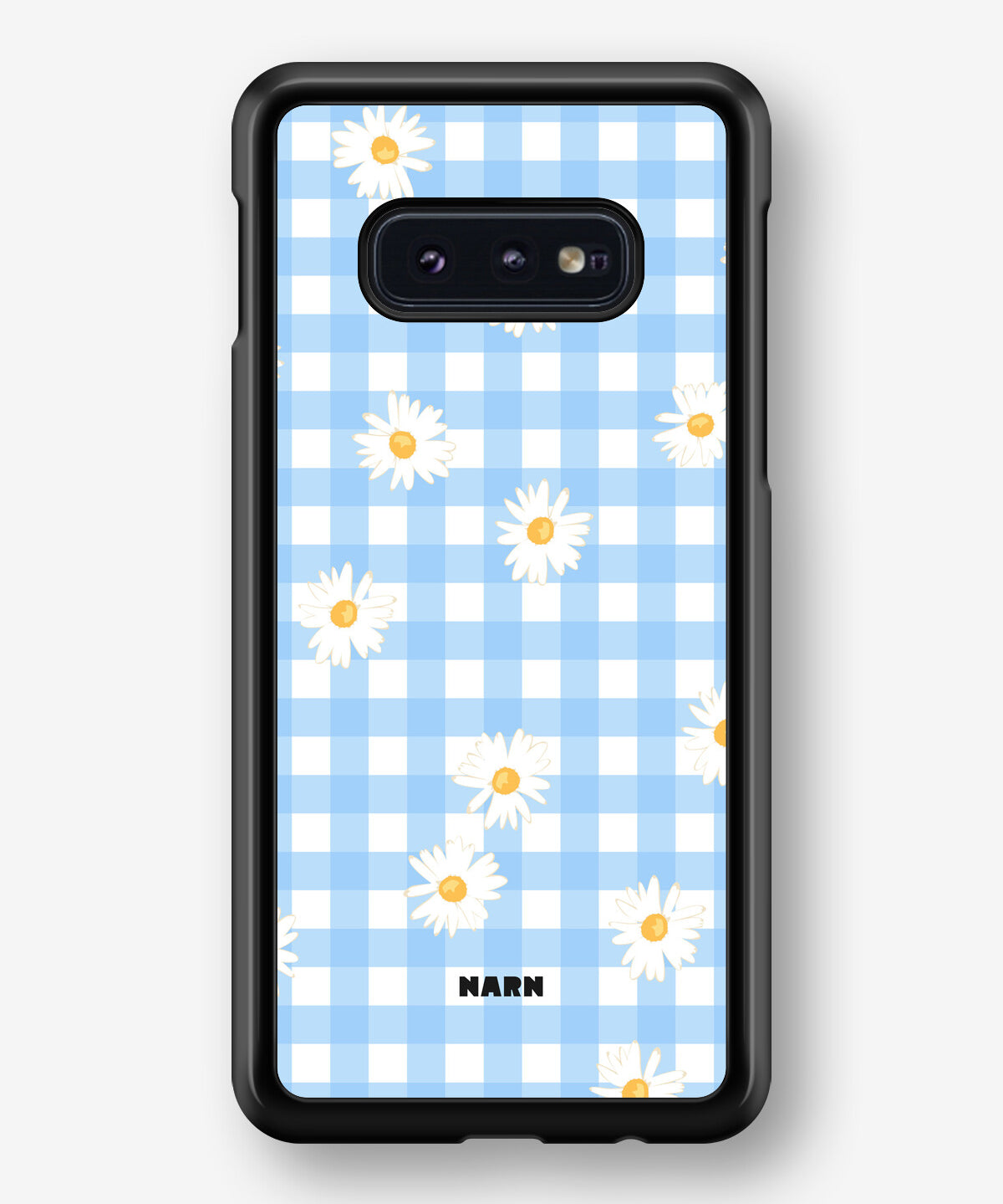 Samsung Galaxy S10e Hard Case – Blue Daisies - View 1