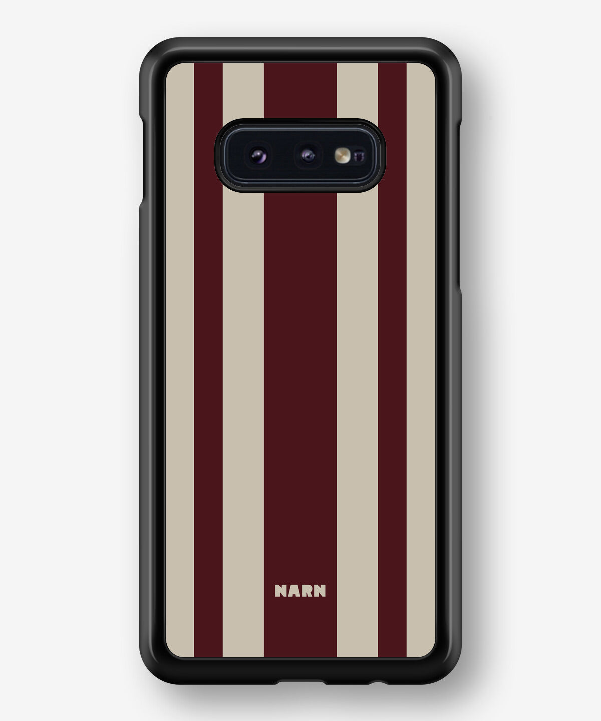 Samsung Galaxy S10e Hard Case – Bordeaux Stripe - View 1